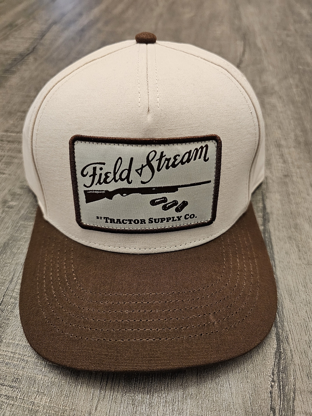 Field & Stream Men’s Two-Tone Brown and Cream Trucker Cap